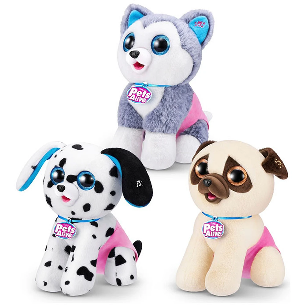 Pets Alive Pooping Puppies Series 1 Dalmation Mystery Interactive Plush