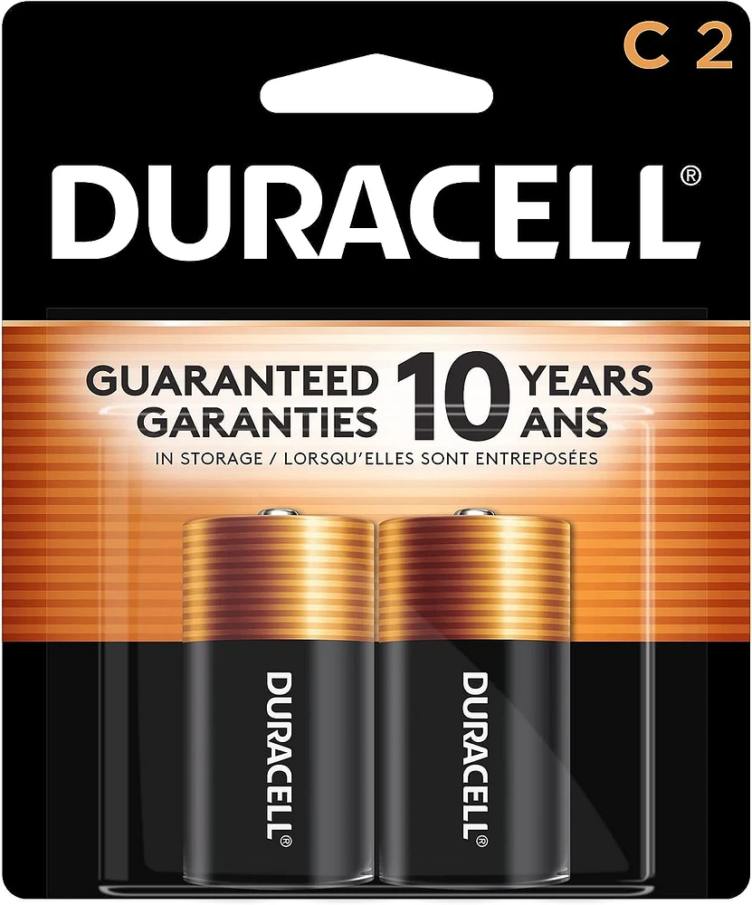 Duracell Battery C 2 Pack