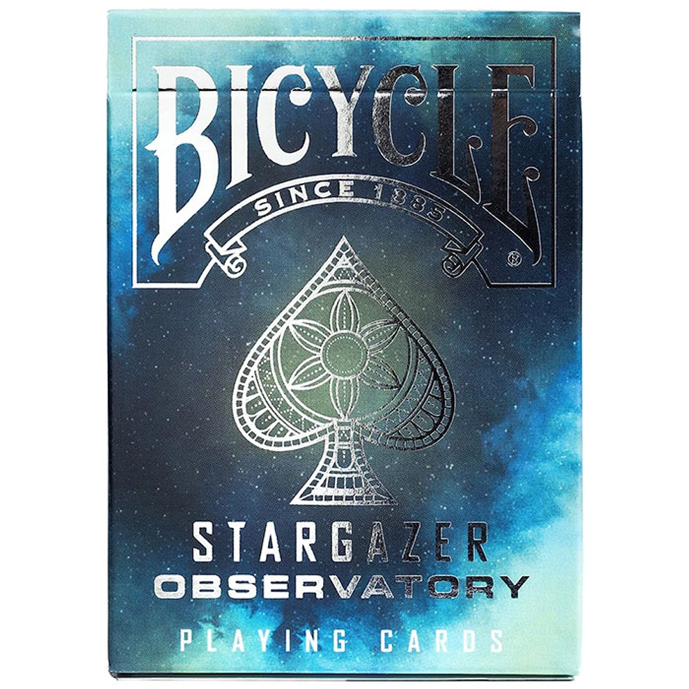 Bicycle Stargazer Observatory Playing Cards