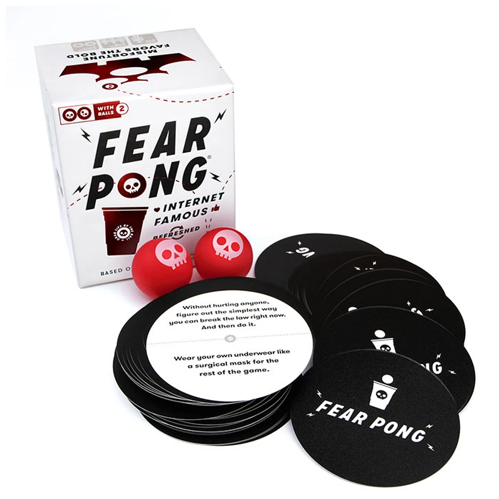 Fear Pong: Internet Famous Refreshed – Party Card Game