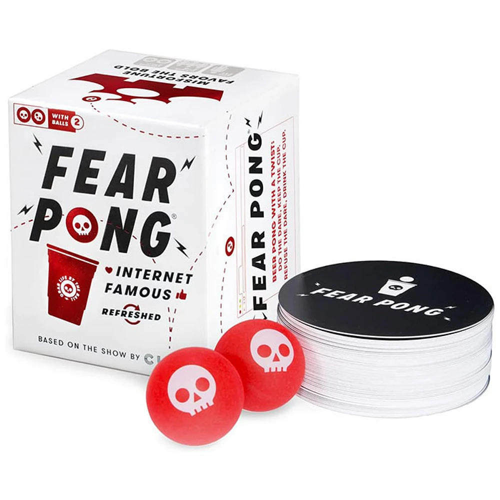 Fear Pong: Internet Famous Refreshed – Party Card Game