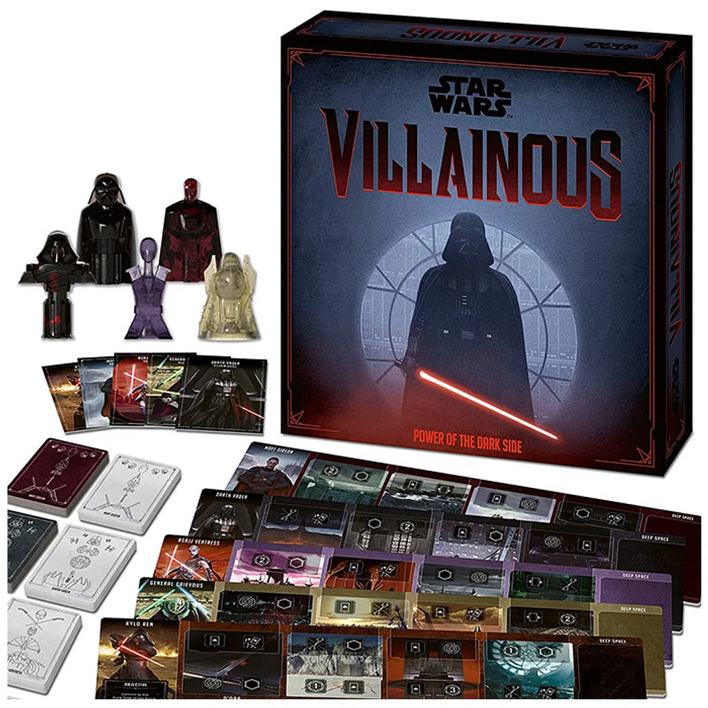 Ravensburger Star Wars Villainous: Power of The Dark Side – Strategy Board Game