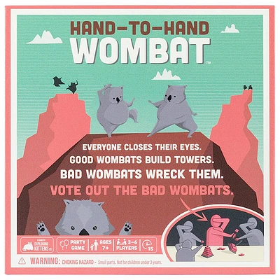 Exploding Kittens Hand to Hand Wombat Card Game