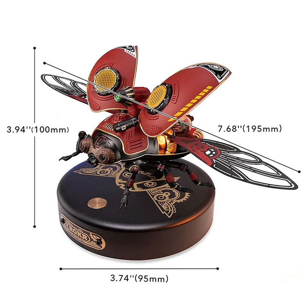 ROKR Scout Beetle Model DIY 3D Puzzle – 147 PCS