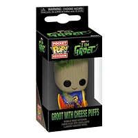 Funko Pop! Keychain Marvel I Am Groot Groot with Cheese Puffs