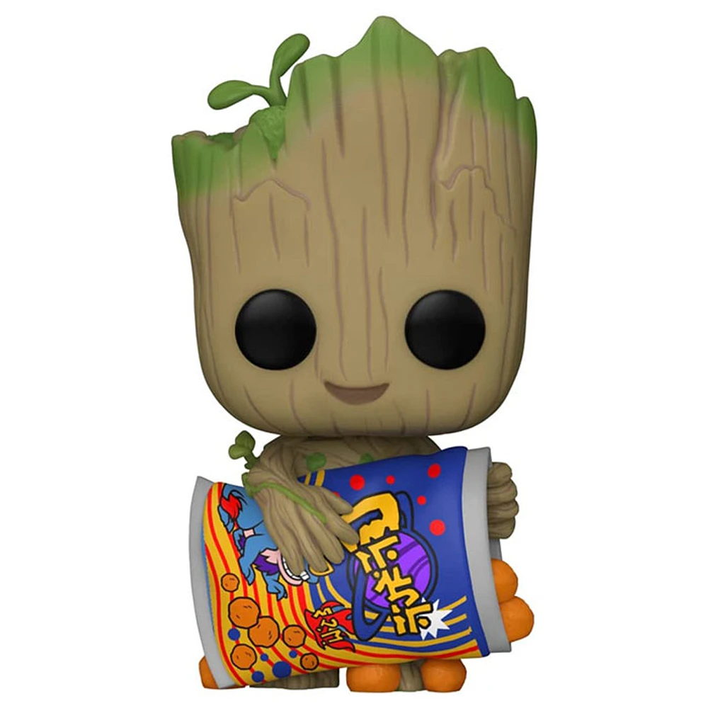 Funko Pop! Marvel I Am Groot Groot with Cheese Puffs