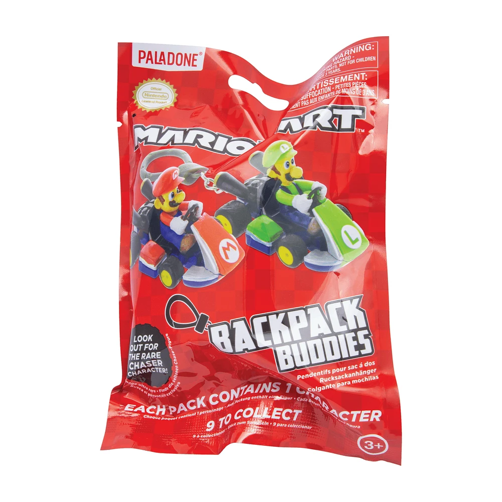 Super Mario Mario Kart Backpack Buddies Mystery Pack