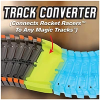 Ontel Magic Tracks Rocket Racers Remote Controlled Race Car vs Pace Car Track Set