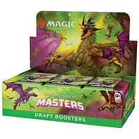 Magic The Gathering TCG Commander Masters Draft Booster Box