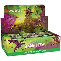 Magic The Gathering TCG Commander Masters Draft Booster Box