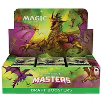 Magic The Gathering TCG Commander Masters Draft Booster Box