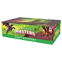 Magic The Gathering TCG Commander Masters Draft Booster Box