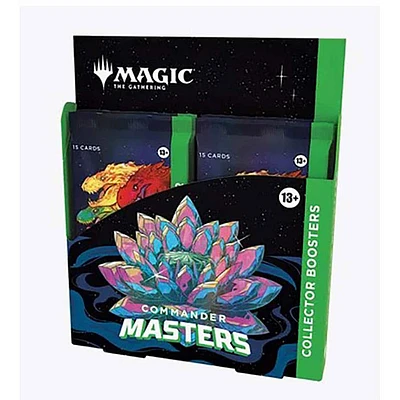 Magic The Gathering TCG Commander Masters Collector Booster Box