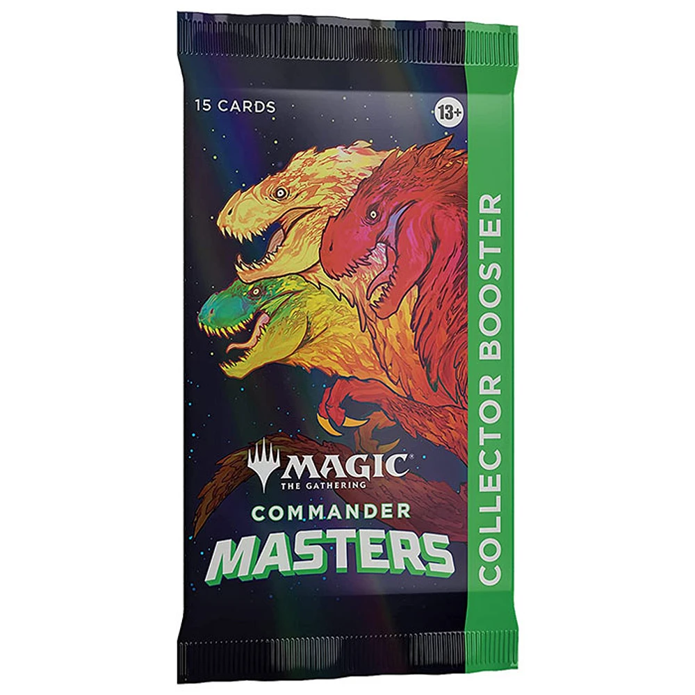 Magic The Gathering TCG Commander Masters Collector Booster Box