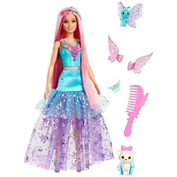 Barbie  InchMalibu Inch Doll with Two Fairytale Pets from Barbie A Touch of Magic