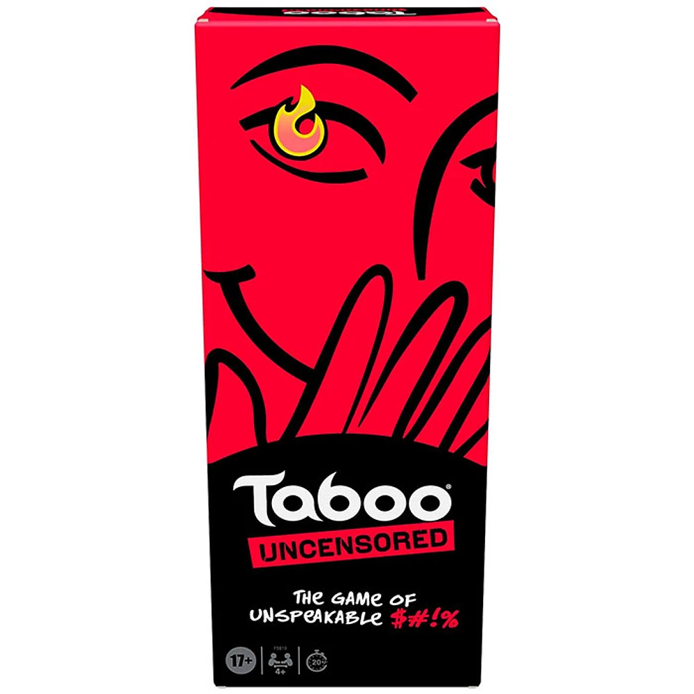 Taboo Uncensored Party Game for Adults Only