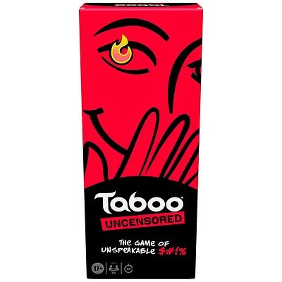 Taboo Uncensored Party Game for Adults Only