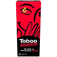 Taboo Uncensored Party Game for Adults Only