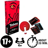 Taboo Uncensored Party Game for Adults Only