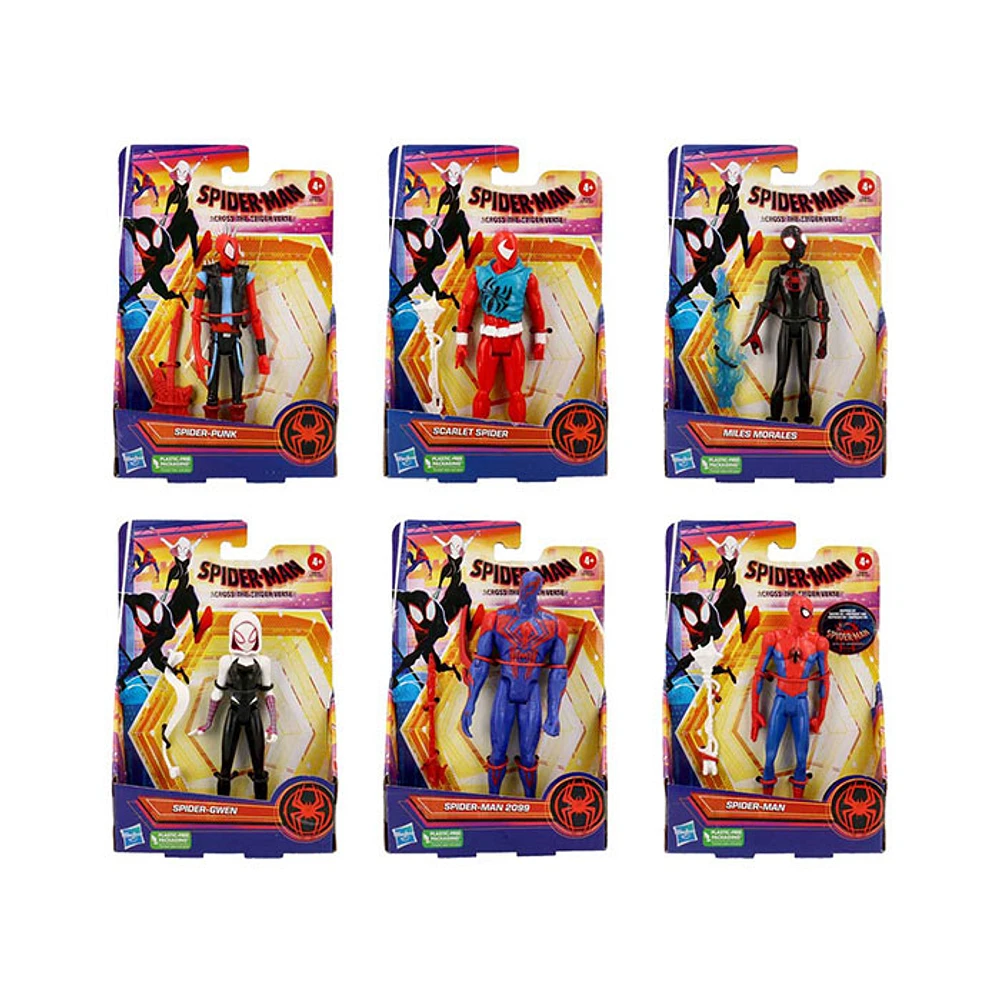 Spiderman Verse Movie 6 Inch Figure Assorted