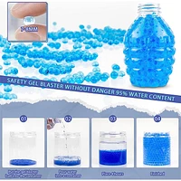 Electric Gel Ball Blaster M416 Gun Toys with Goggles Assorted (Random Pick)