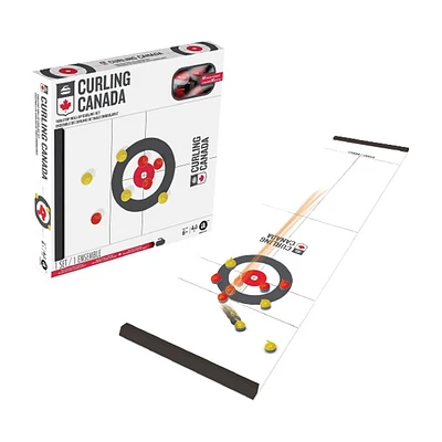 Ambassador Curling Canada Tabletop Roll-Up Curling Set