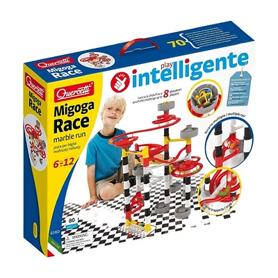 Quercetti Migoga Race 82 Pieces Marble Run