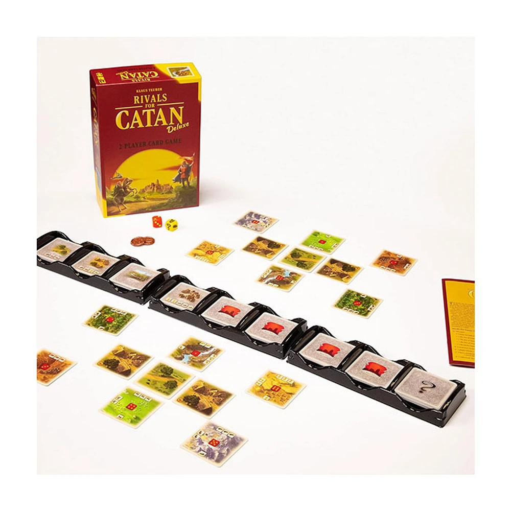 Rivals for Catan Deluxe Edition 2-Player Card Game