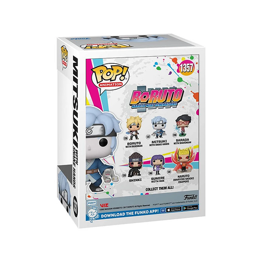 Funko Pop! Animation Mitsuki with Snake Hands Boruto Naruto Next Generation