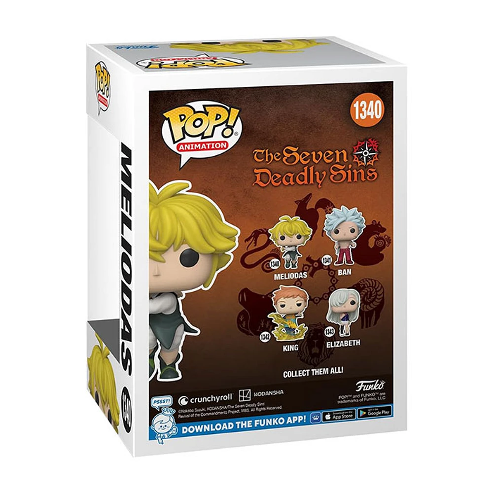 Funko Pop! Animation Meliodas The Seven Deadly Sins