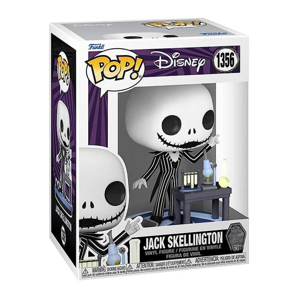 Funko Pop! Disney Jack Skellington Lab The Nightmare before Christmas 30th Anniversary