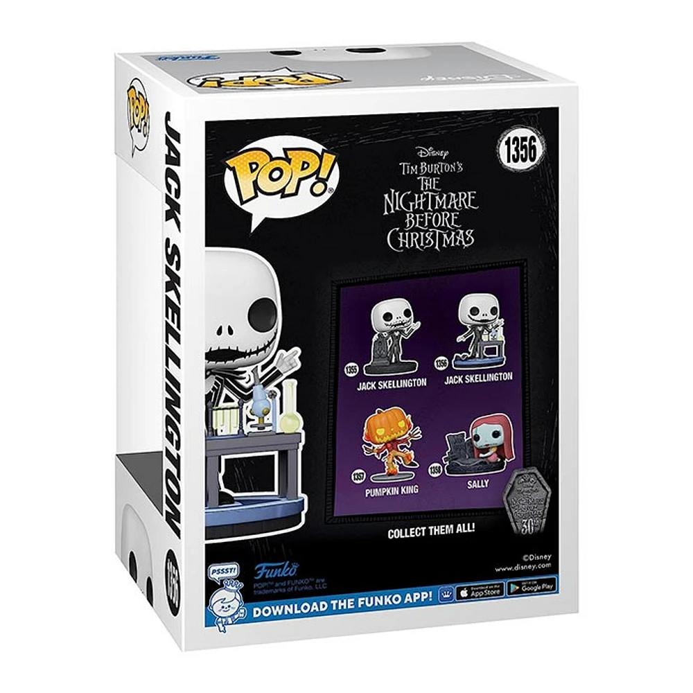 Funko Pop! Disney Jack Skellington Lab The Nightmare before Christmas 30th Anniversary