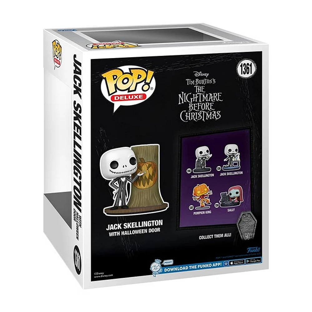 Funko Pop! Deluxe Jack Skellington with Halloween Door Disney