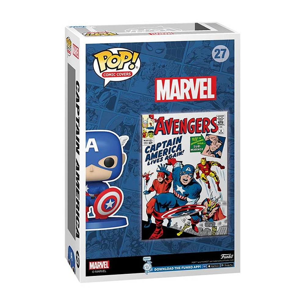 Funko Pop! Comic Covers Captain America