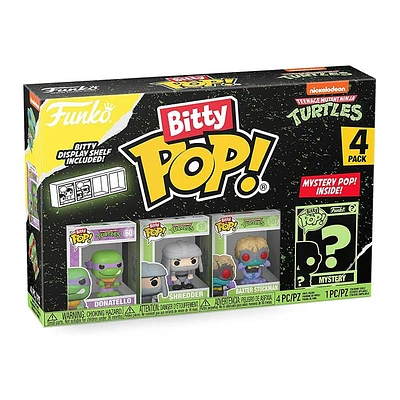 Funko Bitty Pop!! Teenage Mutant Ninja Turtles Donatello Mini Collectibles Styles May Vary