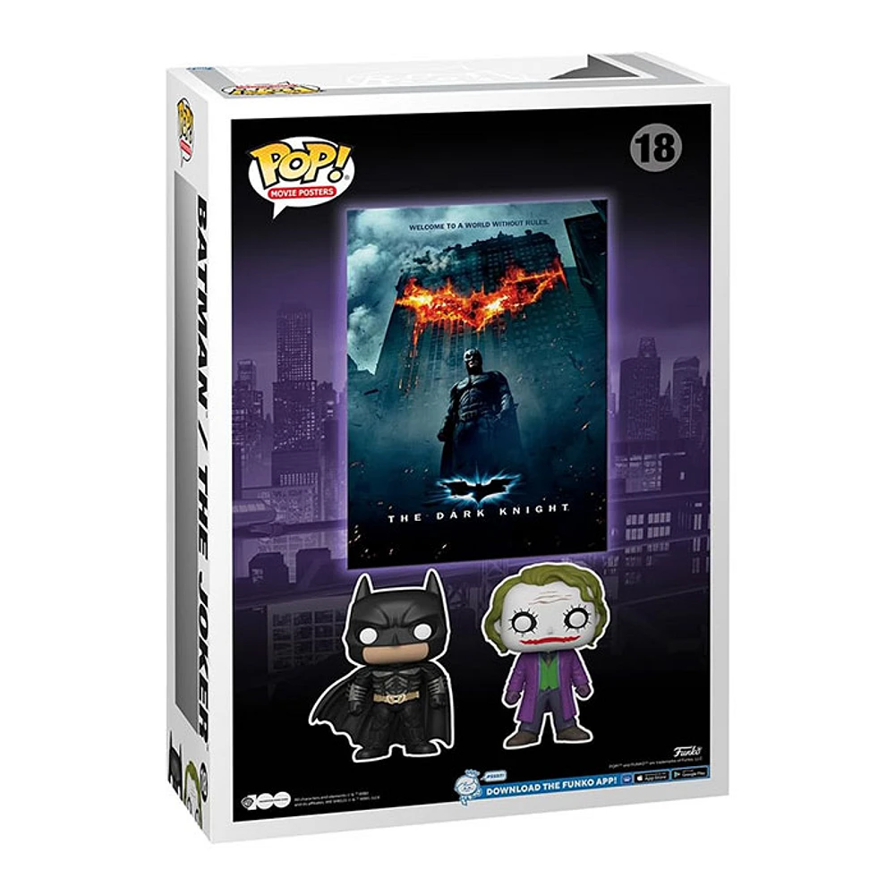 Funko Pop! Movie Poster The Dark Knight Batman and The Joker