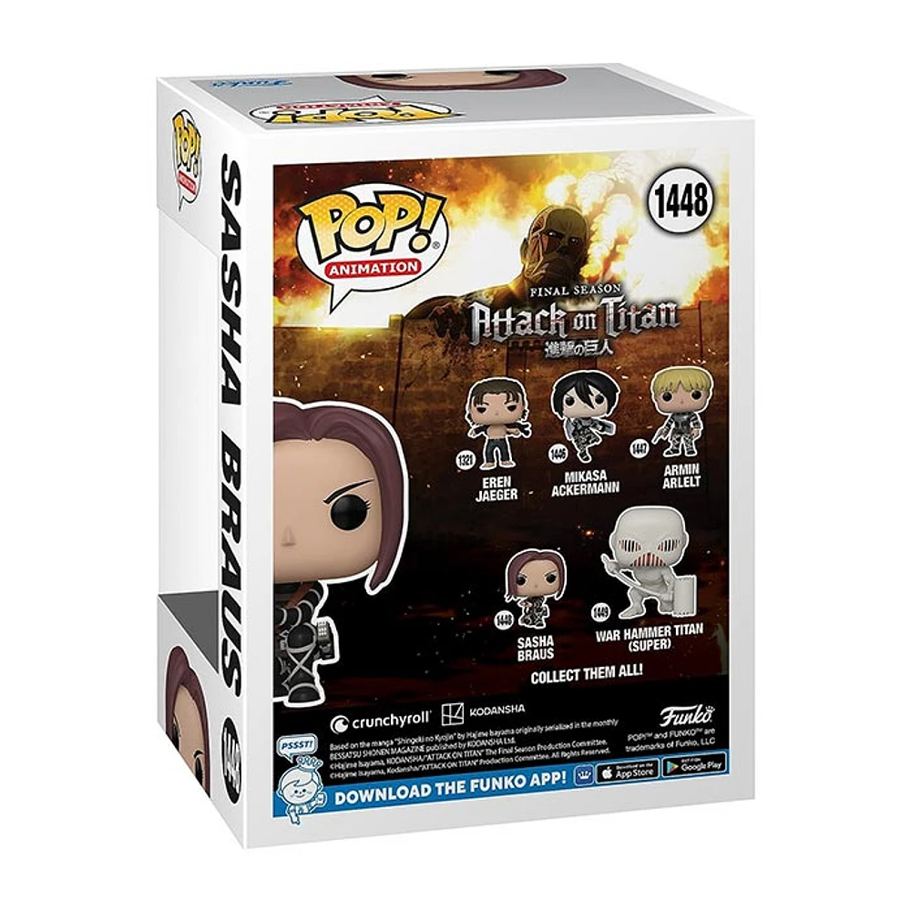 Funko Pop! Animation Sasha Braus Attack on Titan Final Season