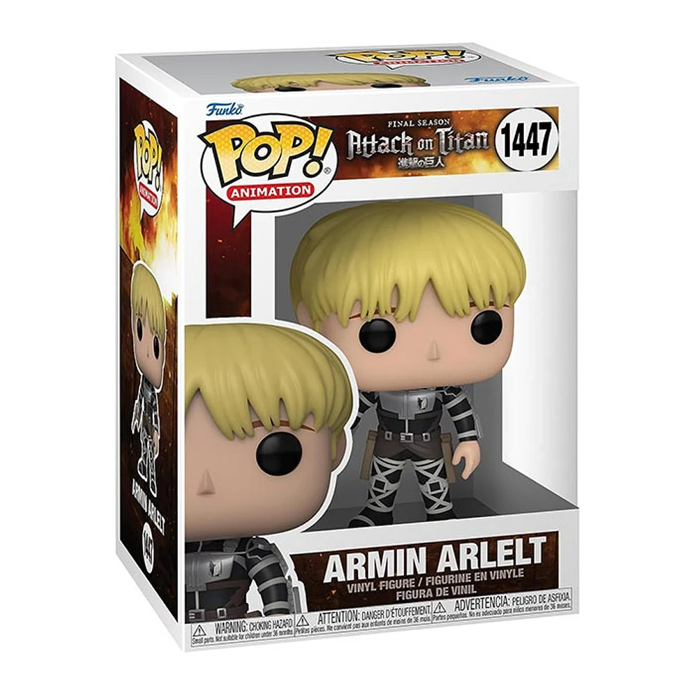 Funko Pop! Animation Armin Arlelt Attack on Titan Final Season