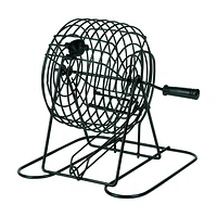 Bingo Set Black Metal Cage 7″