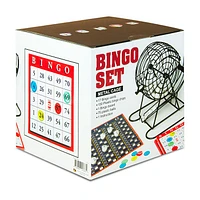 Bingo Set Black Metal Cage 7″