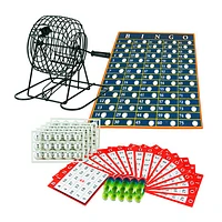 Bingo Set Black Metal Cage 7″