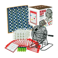 Bingo Set Black Metal Cage 7″