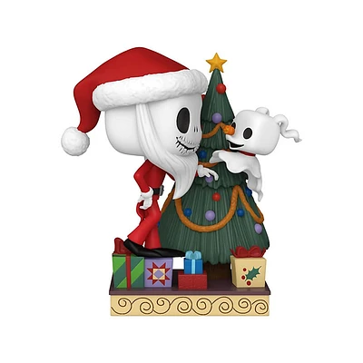 Funko Pop! Deluxe Skellington and Zero with Tree The Nightmare before Christmas 30th Anniversary