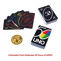 UNO Premium 50th Anniversary Wild Card Edition