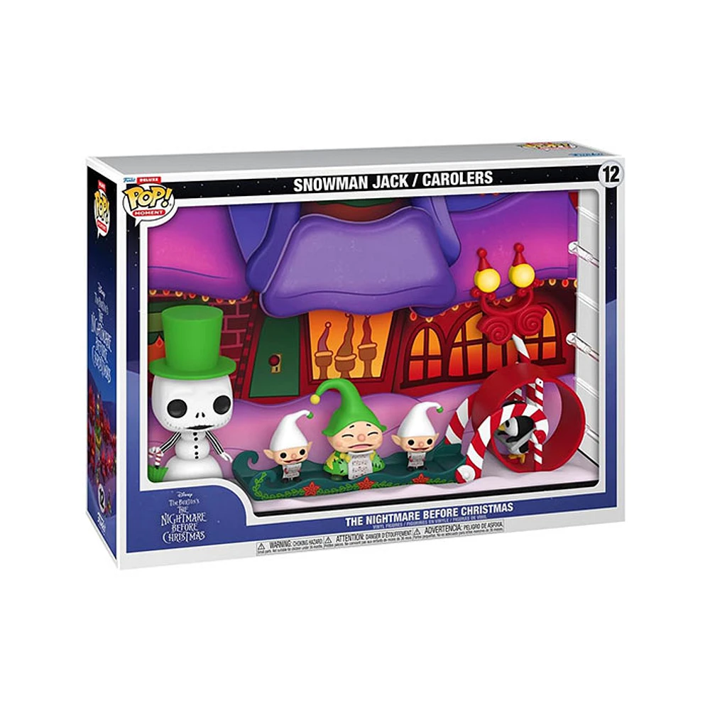 Funko Pop! Moment The Nightmare before Christmas Snowman Jack and Carolers