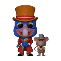 Funko Pop! Movies Disney Charles Dickens with Rizzo The Muppet Christmas Carol