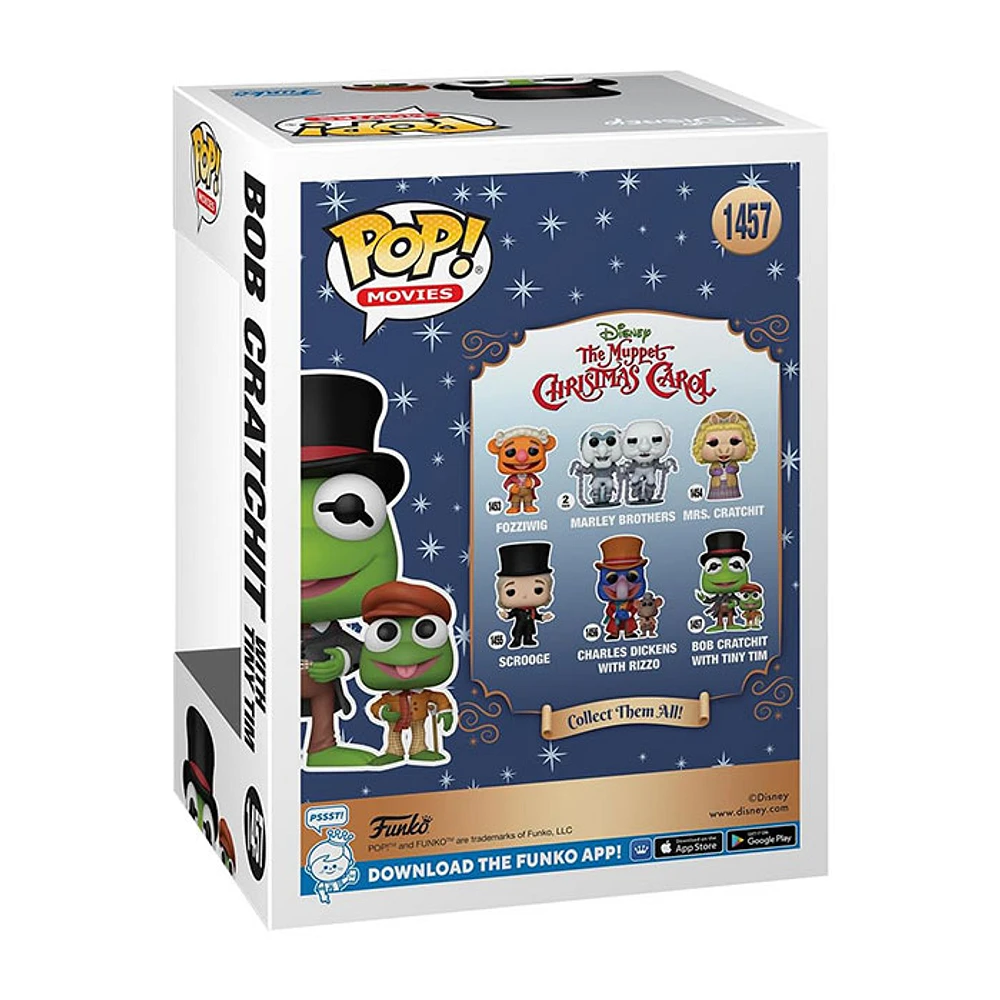 Funko Pop! Movies Disney Bob Cratchit with Tiny Tim The Muppet Christmas Carol