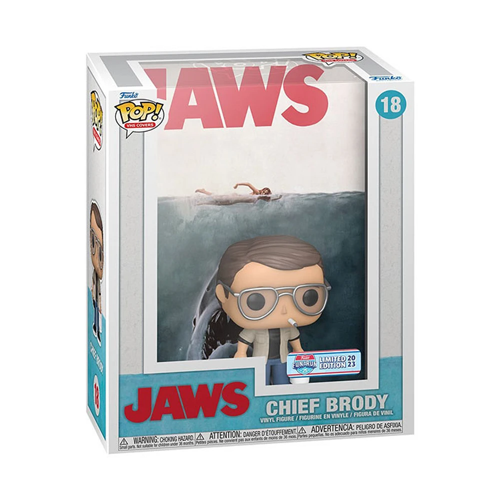 Funko Pop! Jaws Chief Brody VHS Cover