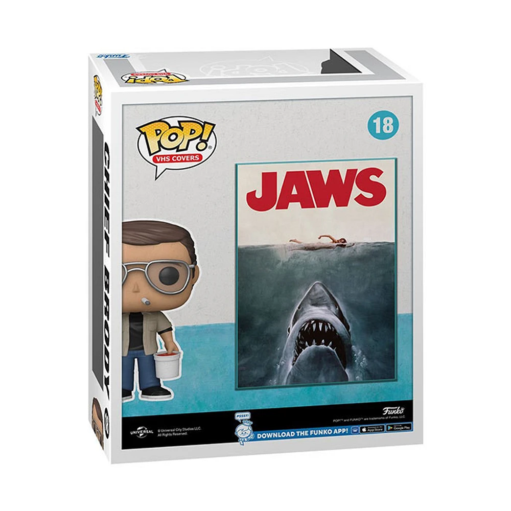 Funko Pop! Jaws Chief Brody VHS Cover