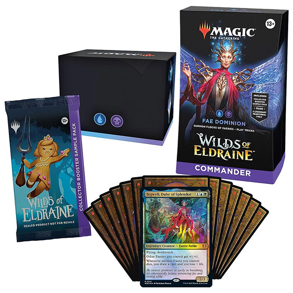 Magic The Gathering TCG: Wilds of Eldraine Commander Deck pack